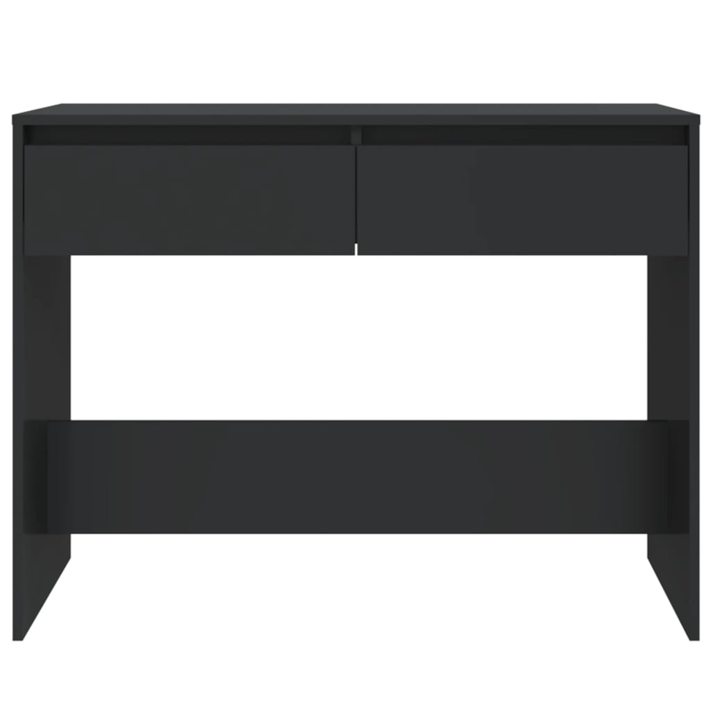 vidaXL Konzolni stol crni 100 x 35 x 76,5 cm od iverice