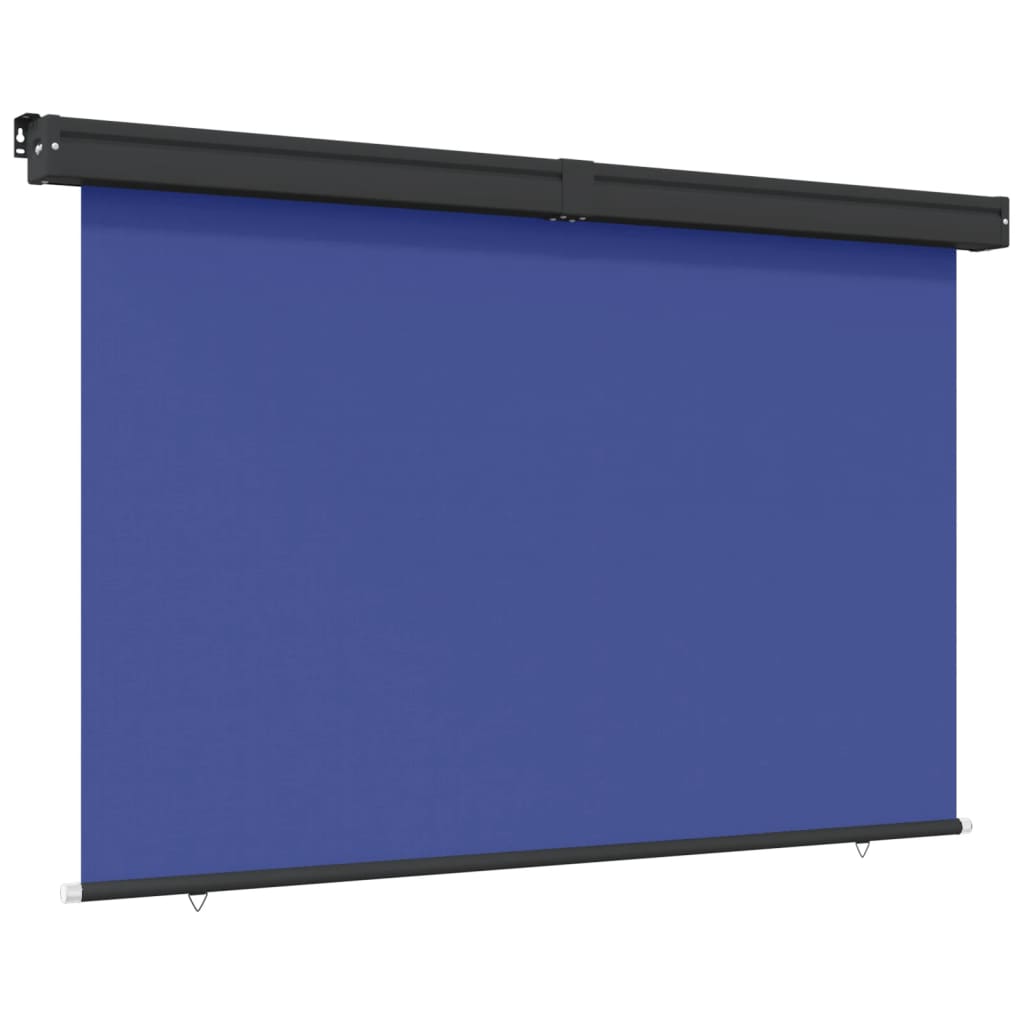 vidaXL Balkonska bočna tenda 175 x 250 cm plava