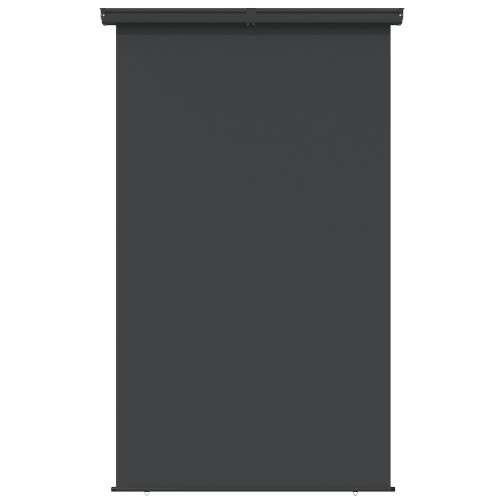 vidaXL Balkonska bočna tenda 145 x 250 cm crna