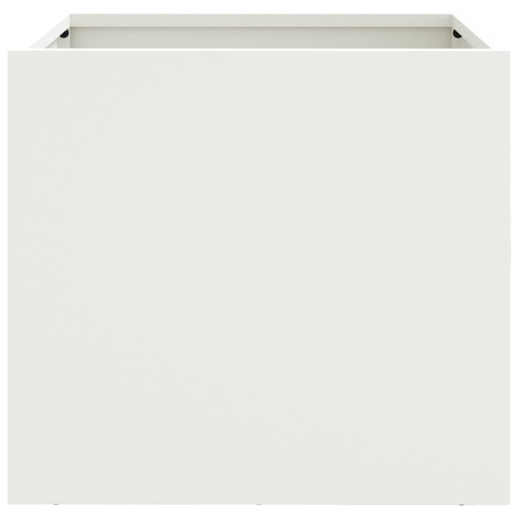 vidaXL Sadilica bijela 32 x 30 x 29 cm od hladno valjanog čelika