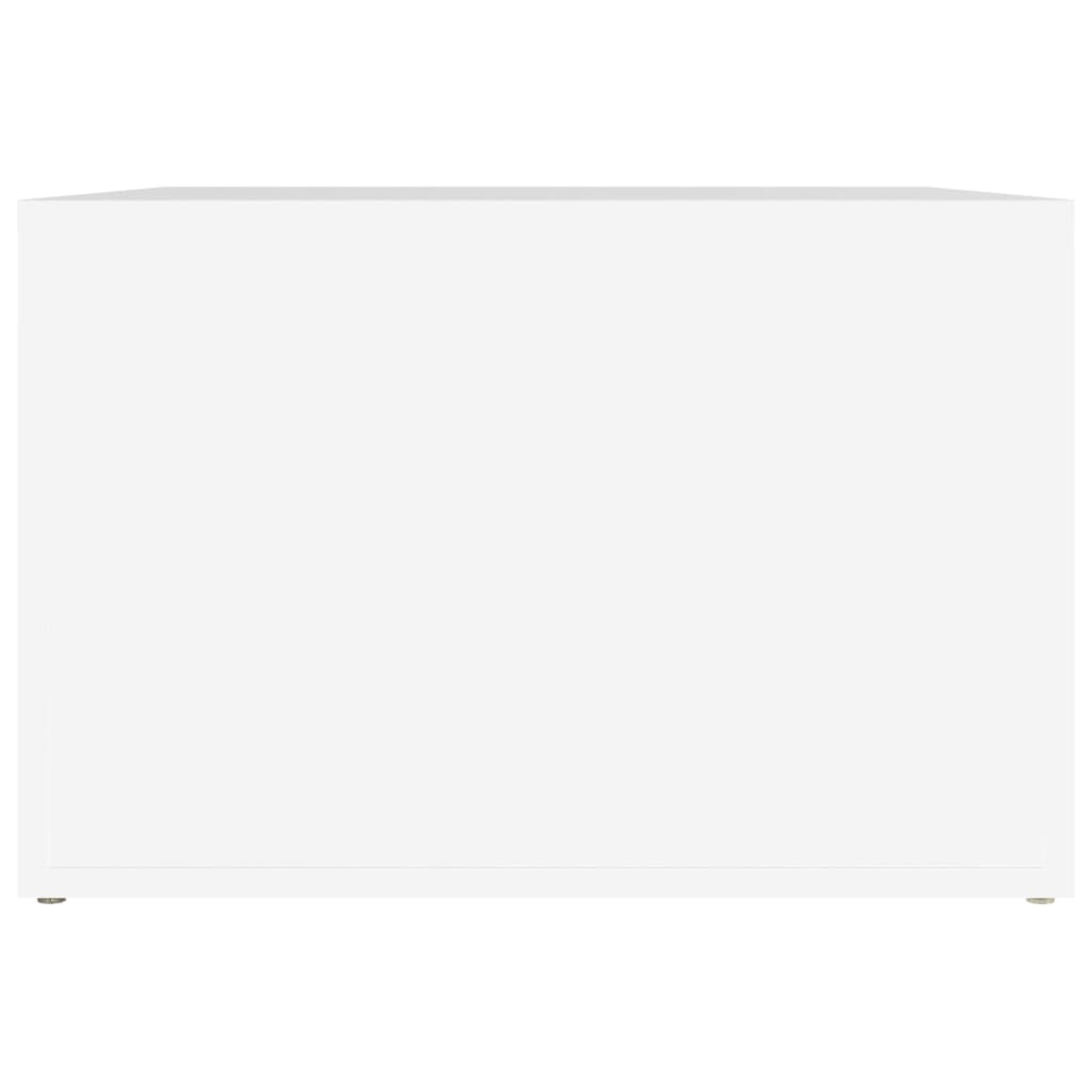 vidaXL Noćni ormarić bijeli 57 x 55 x 36 cm od konstruiranog drva