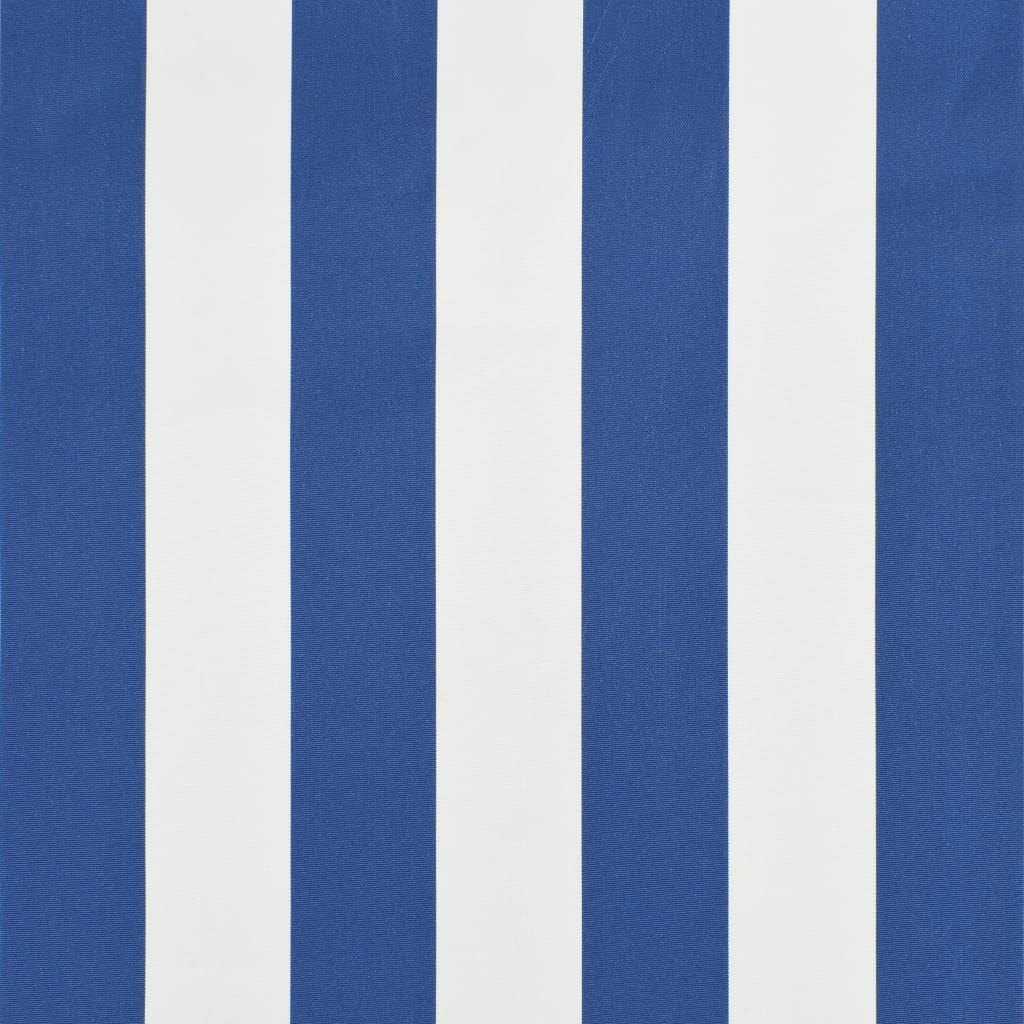 vidaXL Bistro tenda 400 x 120 cm plavo-bijela