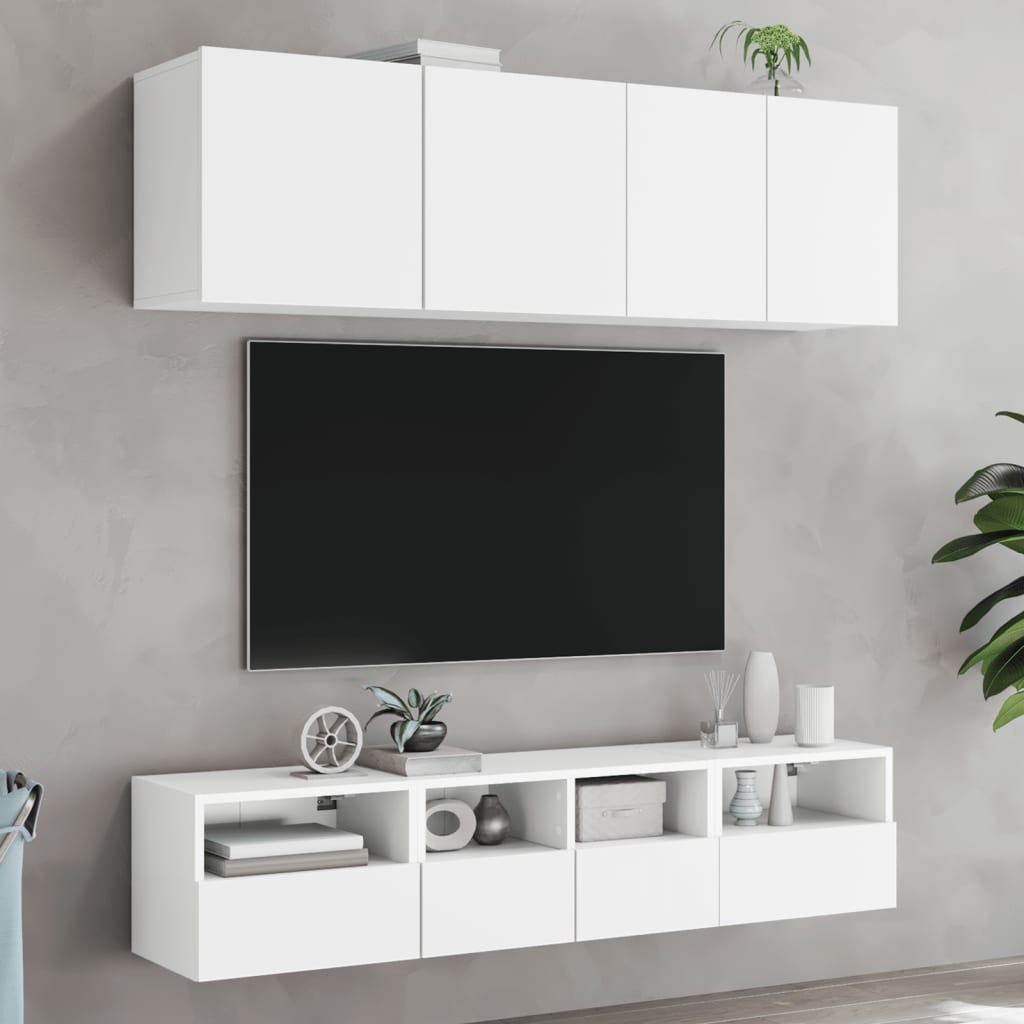 vidaXL Zidni TV ormarić bijeli 40 x 30 x 30 cm od konstruiranog drva