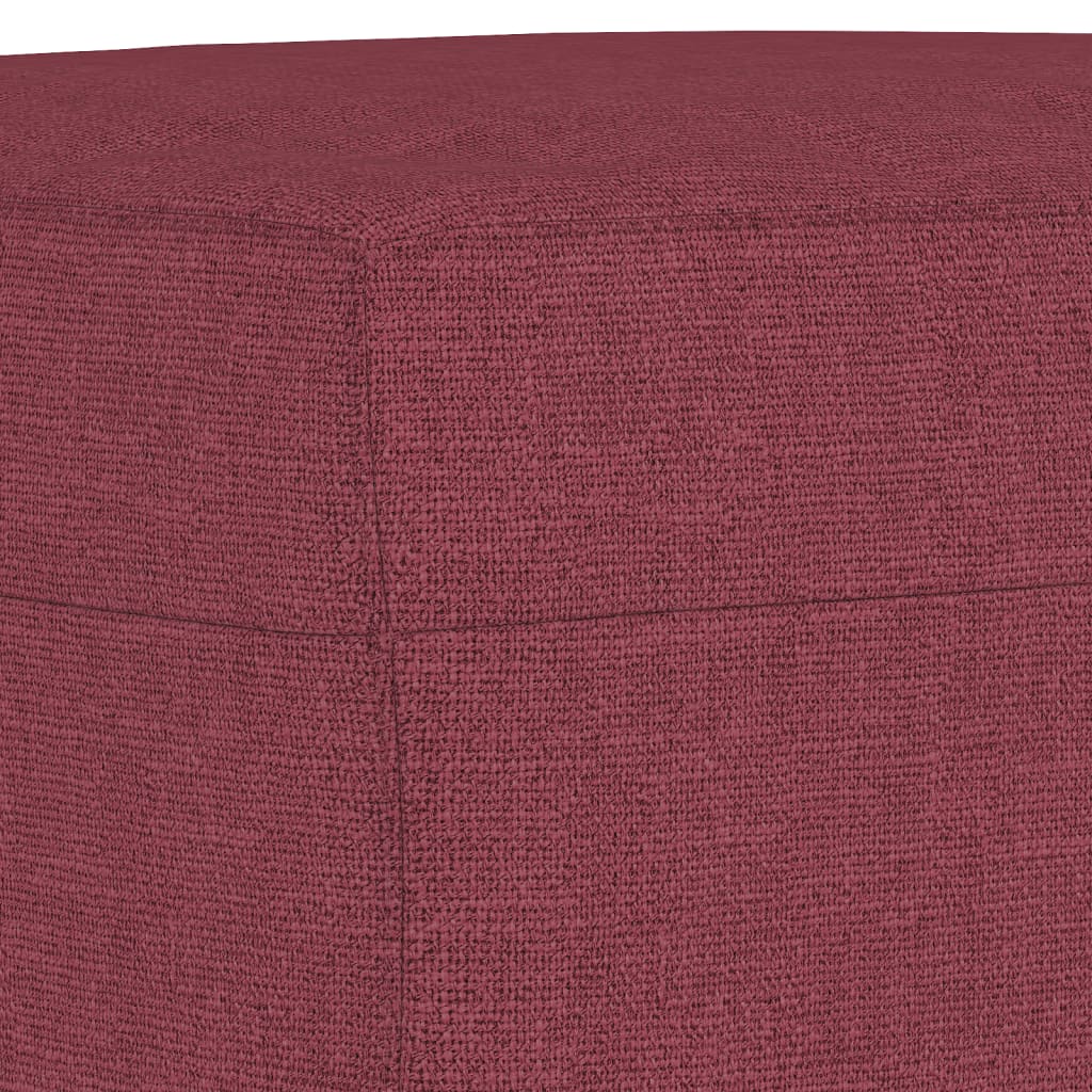 vidaXL Tabure crvena boja vina 60 x 50 x 41 cm od tkanine