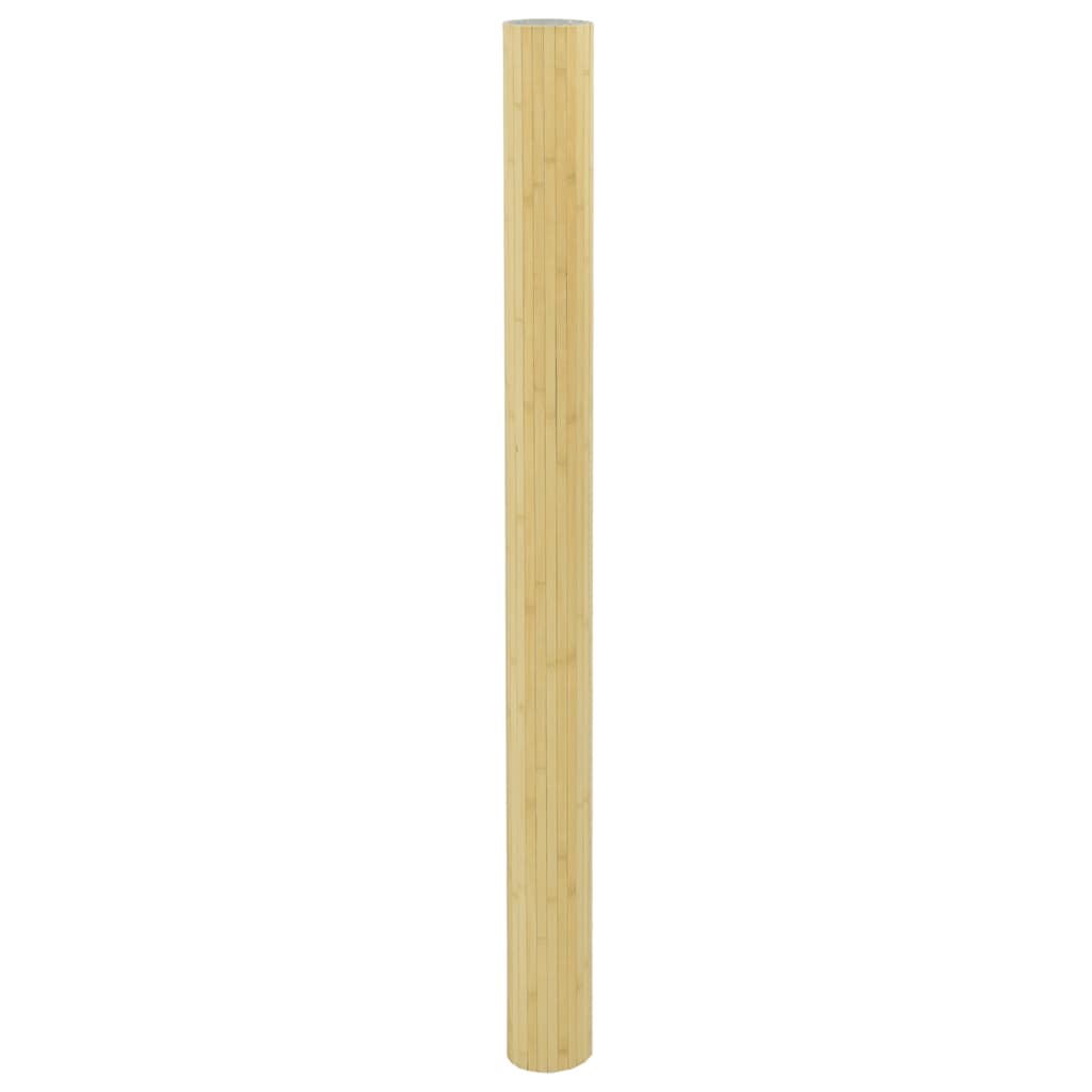 vidaXL Sobna pregrada svijetla prirodna 165 x 600 cm od bambusa