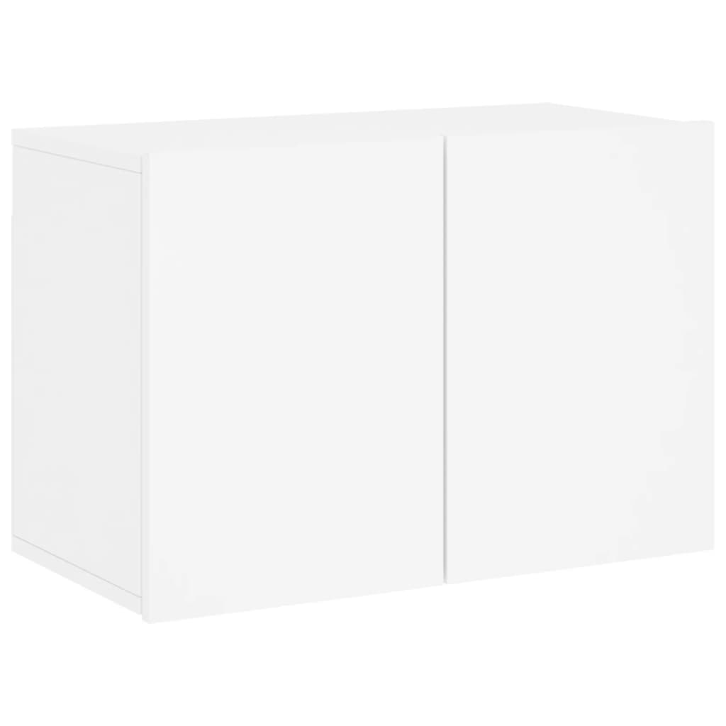 vidaXL 6-dijelni zidni TV elementi bijeli od konstruiranog drva
