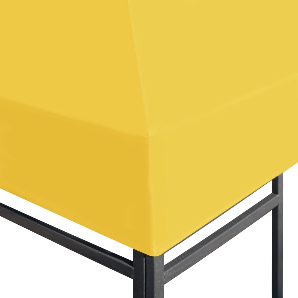 vidaXL Pokrov za sjenicu 270 g/m² 4 x 3 m žuti