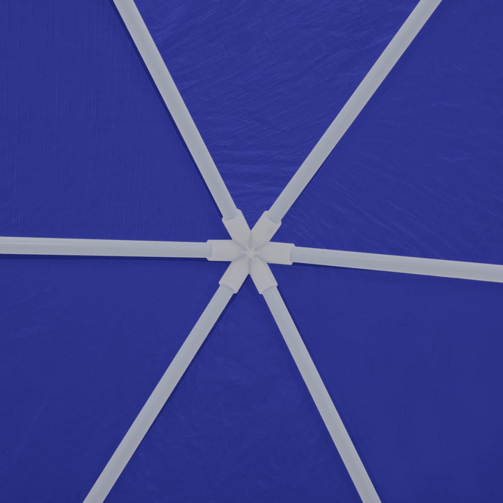 vidaXL Šesterokutni Šator sa 6 panela Plavi 2 x 2 m