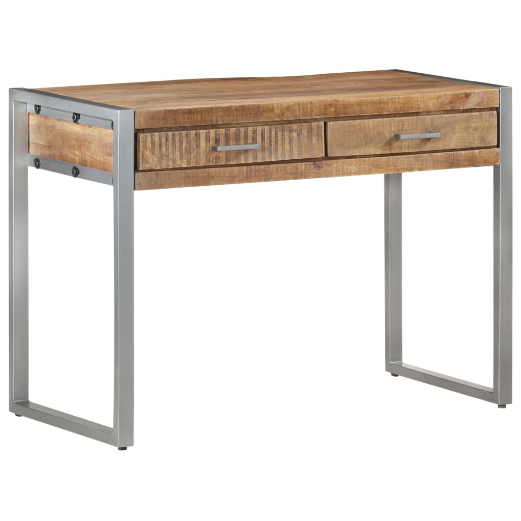 vidaXL Radni stol 108 x 50 x 75 cm od grubog drva manga