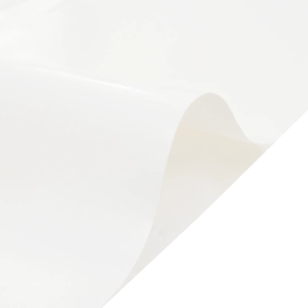 vidaXL Cerada bijela 5 x 6 m 650 g/m²