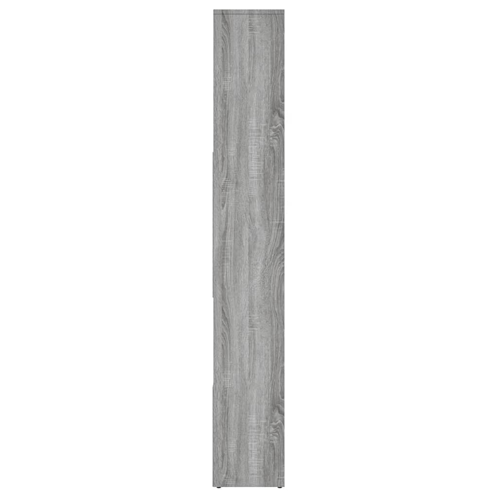 vidaXL Ormarić za knjige sivi hrast 67 x 24 x 161 cm konstruirano drvo