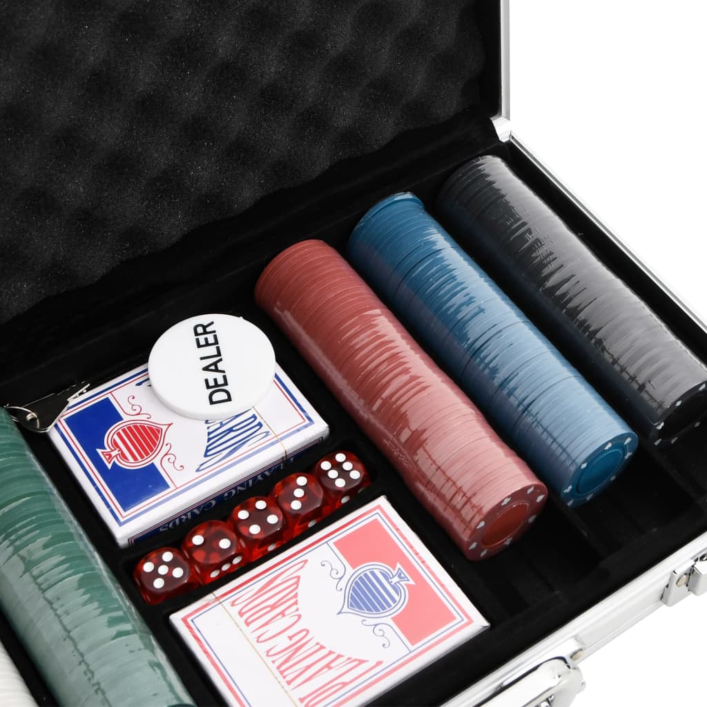 vidaXL Set žetona za poker 300 kom 4 g