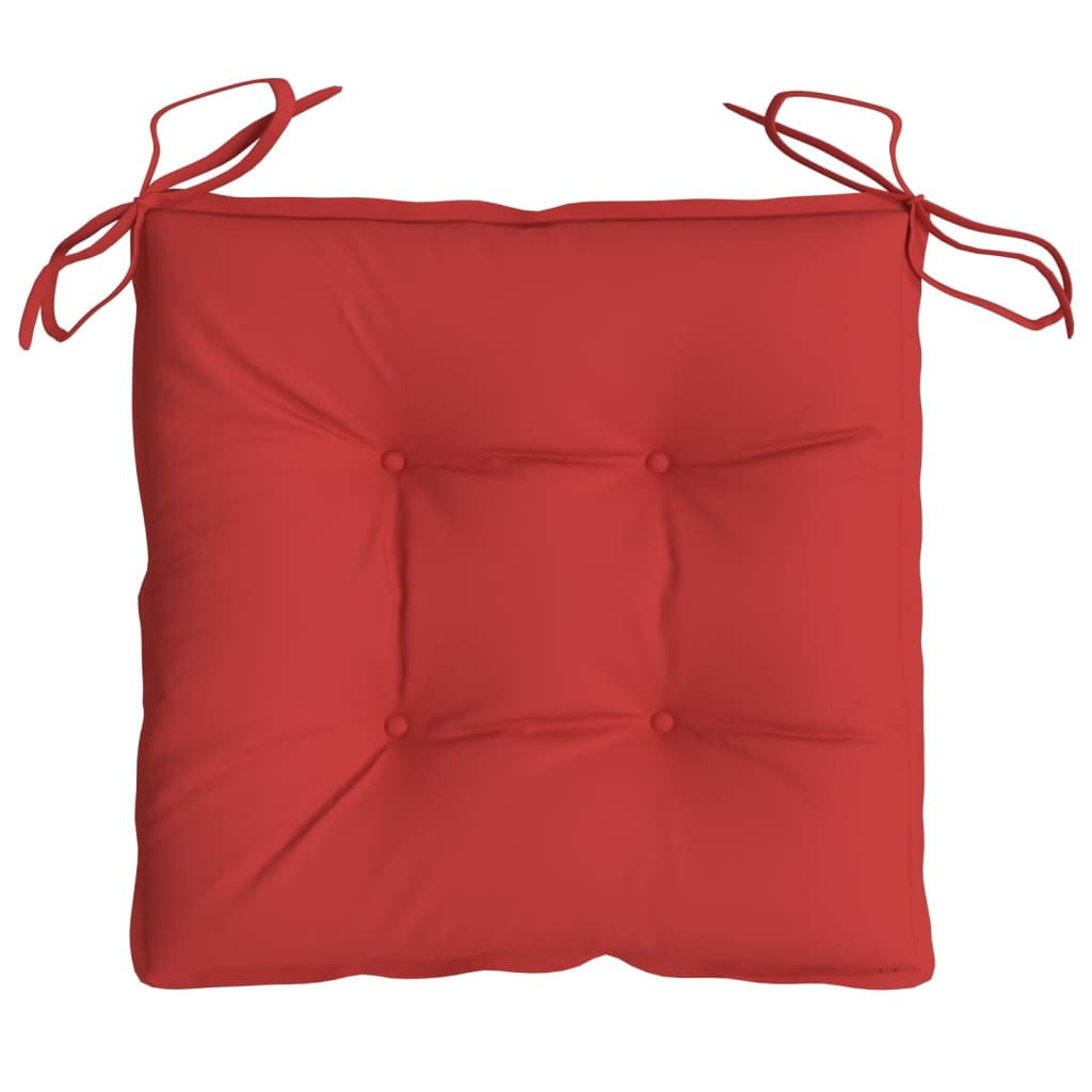 vidaXL Jastuci za stolice 4 kom crveni 50 x 50 x 7 cm tkanina Oxford