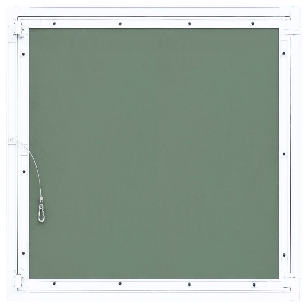 vidaXL Pristupna ploča s aluminijskim okvirom i knaufom 600 x 600 mm