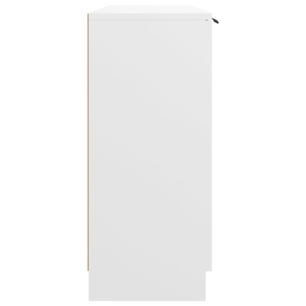 vidaXL Komoda bijela 90,5x30x70 cm od konstruiranog drva