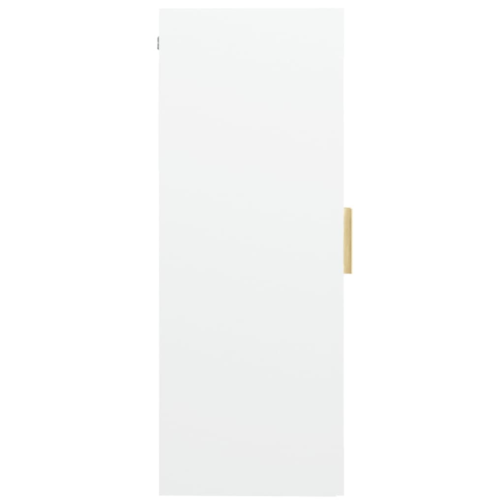 vidaXL Viseći zidni ormarić bijeli 69,5 x 34 x 90 cm