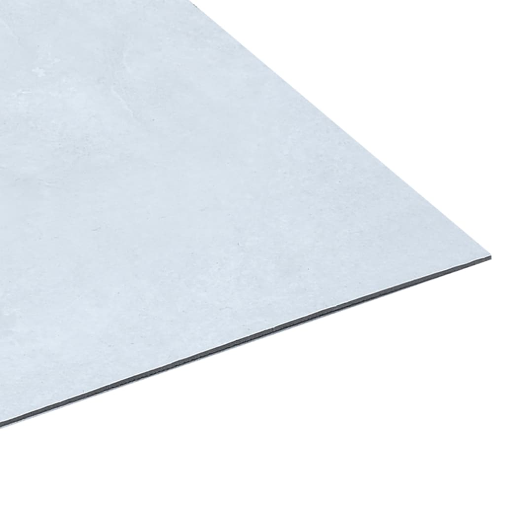 vidaXL Samoljepljive podne obloge 5,11 m² PVC bijele mramorne
