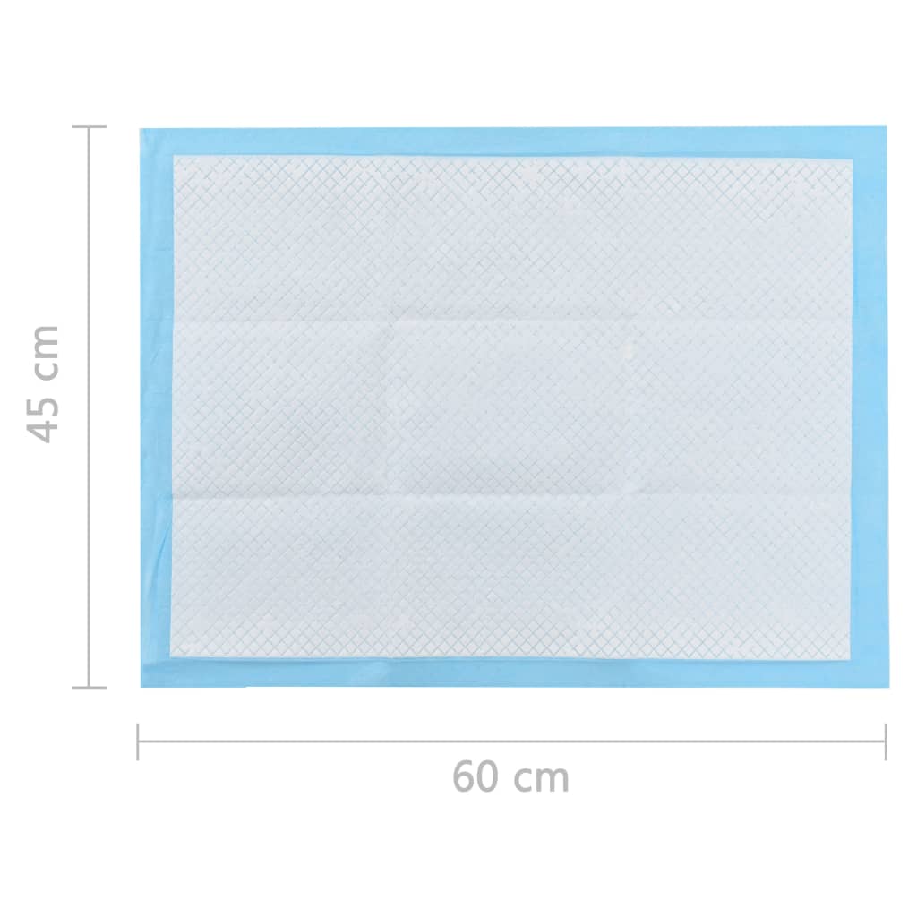vidaXL Podloge za obuku ljubimaca 100 kom 60x45 cm od netkane tkanine