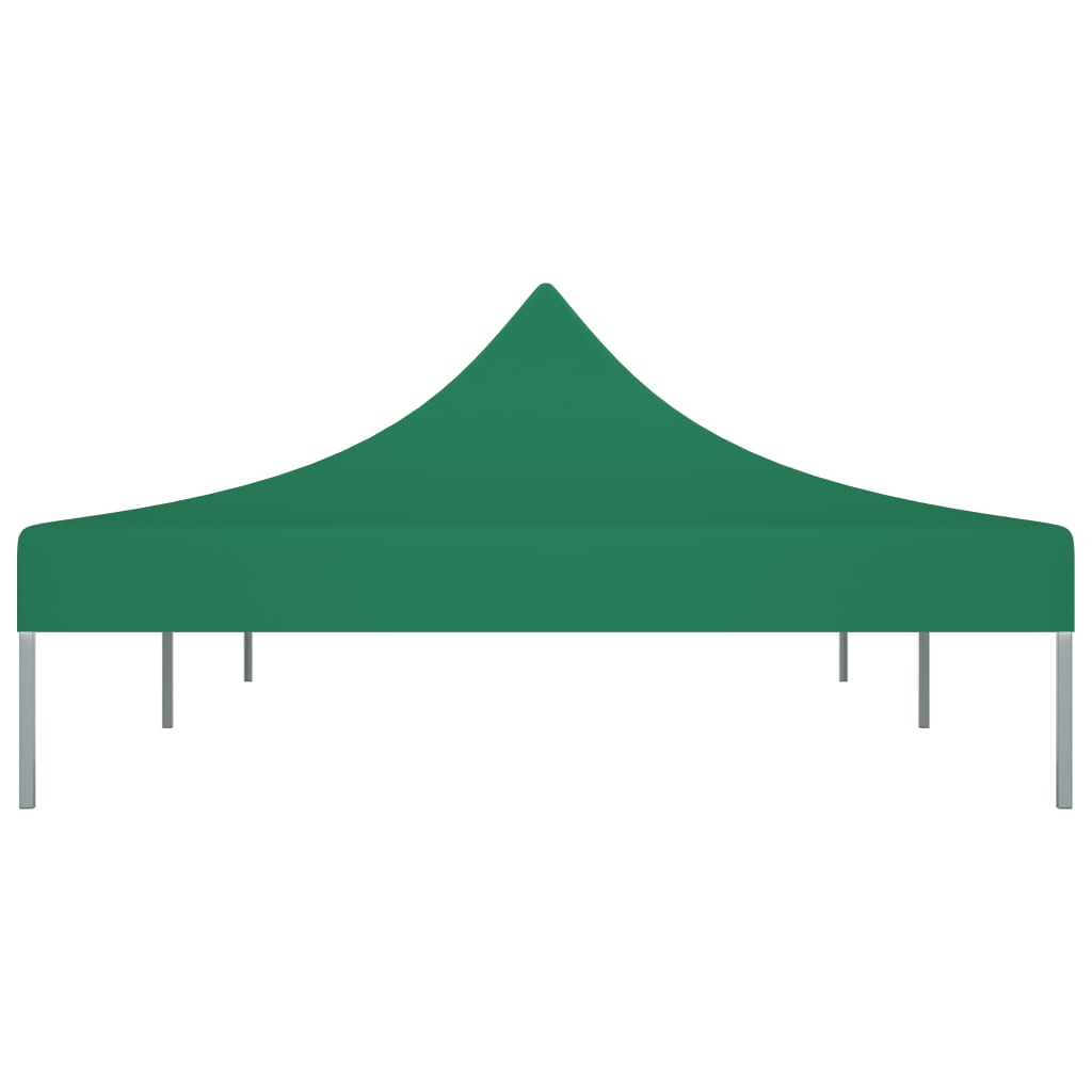 vidaXL Krov za šator za zabave 6 x 3 m zeleni 270 g/m²