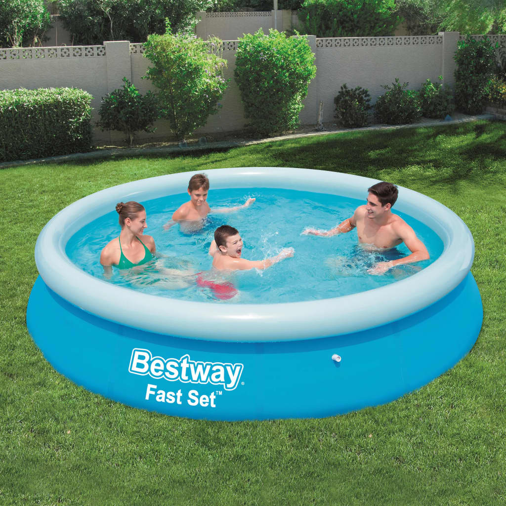 Bestway bazen na napuhavanje Fast Set okrugli 366 x 76 cm 57273