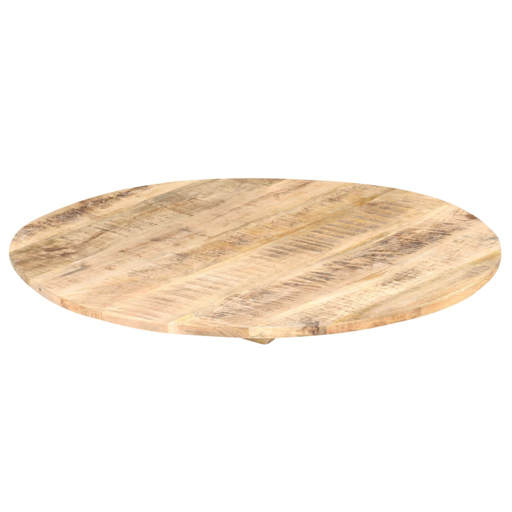 vidaXL Stolna ploča od masivnog drva manga okrugla 15 - 16 mm 60 cm