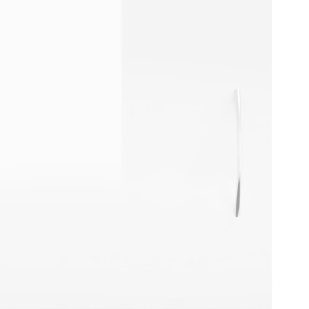 vidaXL TV ormarić sjajni bijeli 102x30x37,5 cm od konstruiranog drva