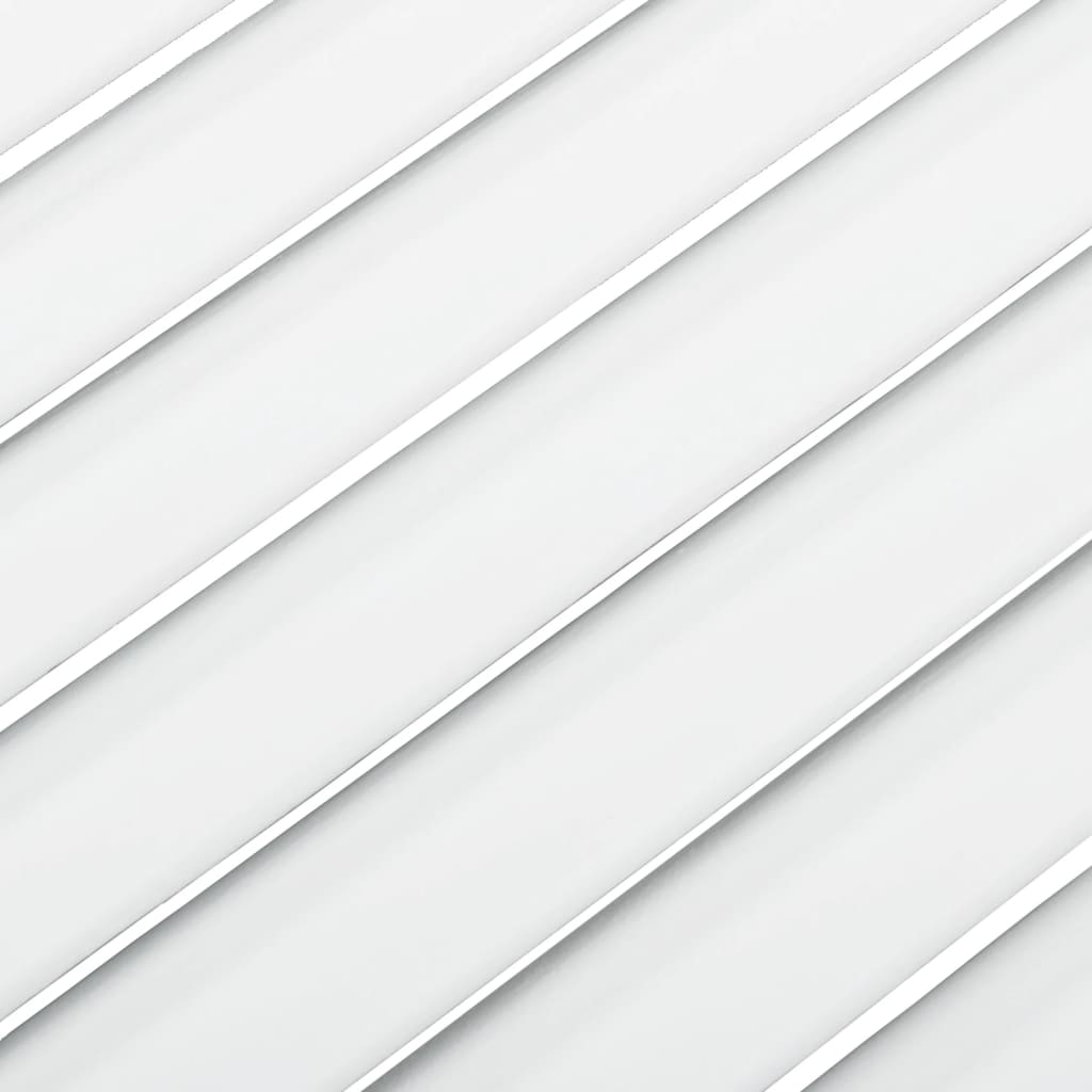 vidaXL Vrata za ormarić rešetkasti dizajn bijela 61,5x59,4 cm borovina