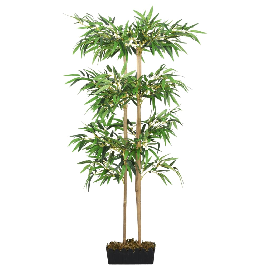 vidaXL Umjetno stablo bambusa 380 listova 80 cm zeleno