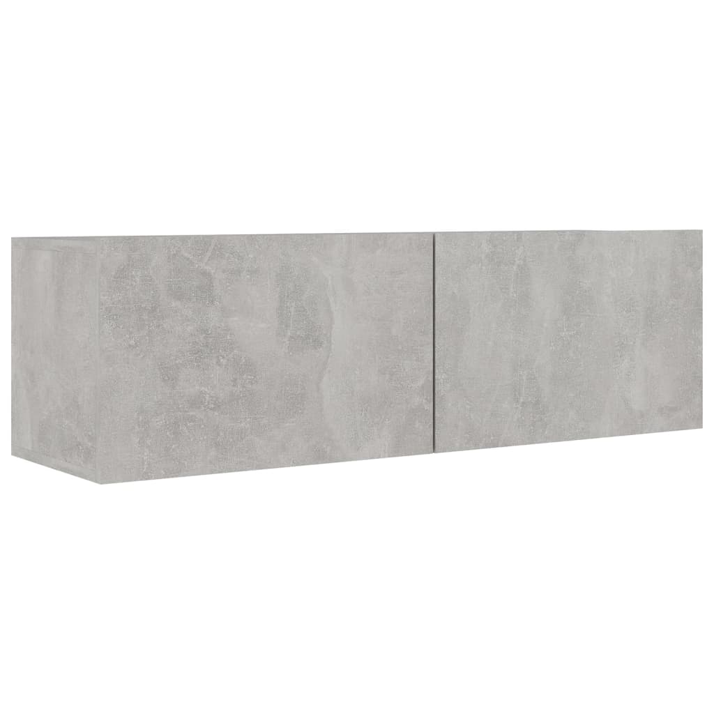 vidaXL 2-dijelni set TV ormarića siva boja betona od iverice