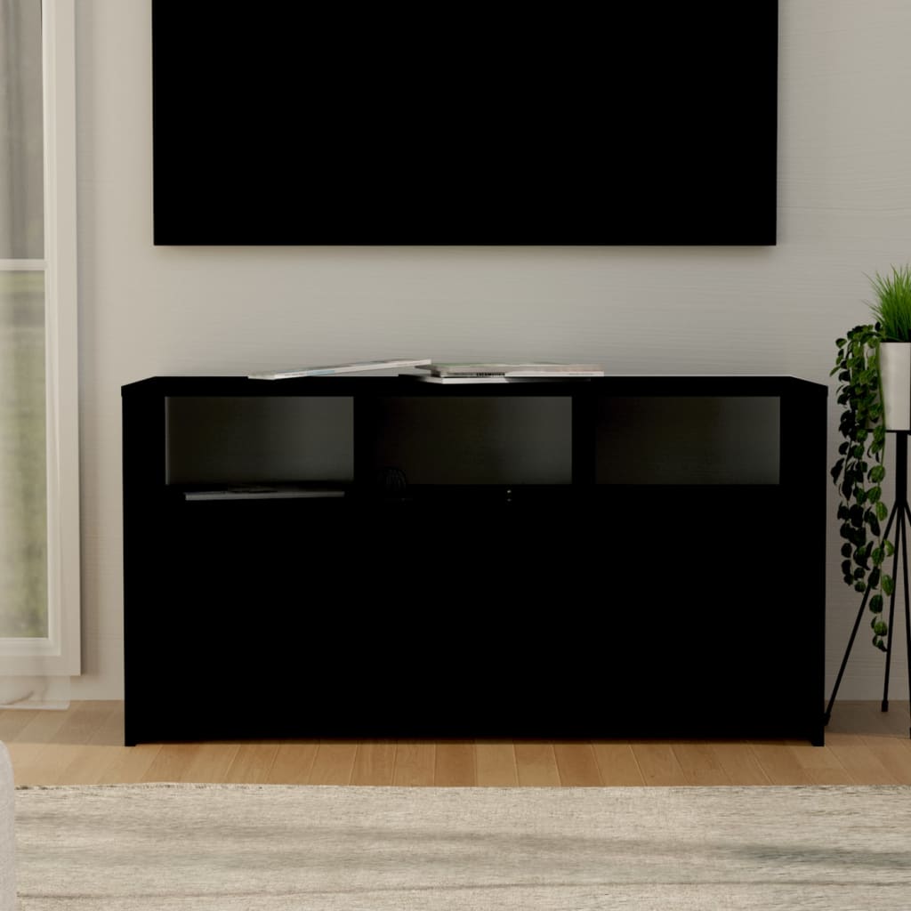 vidaXL TV ormarić crni 102 x 37,5 x 52,5 cm od iverice