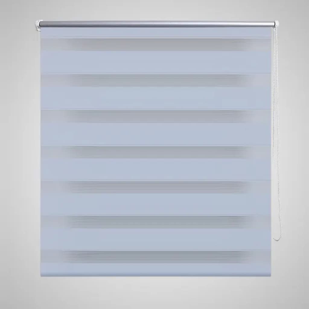 Rolo bijele zavjese sa zebrastim linijama 80 x 150 cm