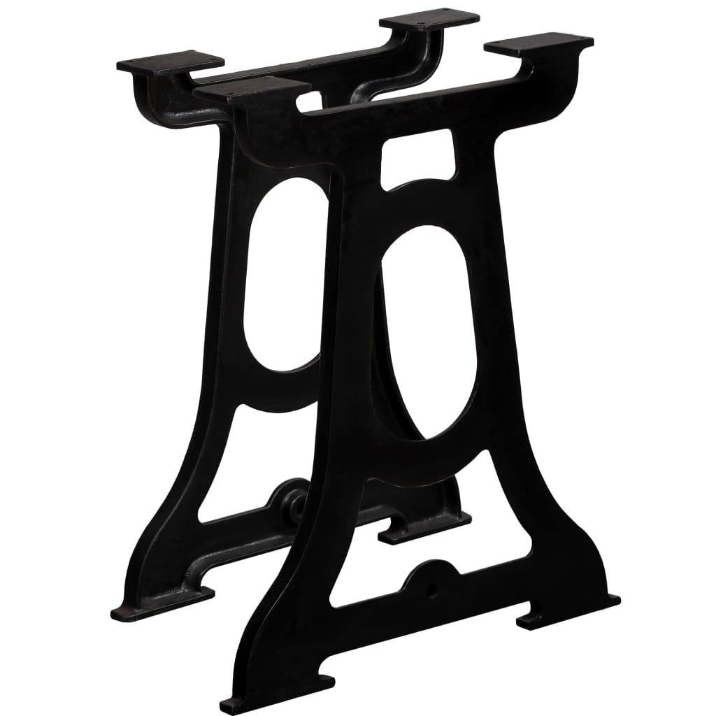 vidaXL Noge za blagovaonski stol od lijevanog željeza 2 kom u obliku Y