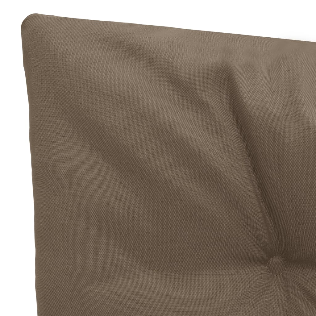 vidaXL Jastuk za ljuljačku smeđe-sivi 150 cm od tkanine