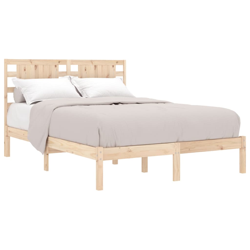 vidaXL Okvir za krevet od masivnog drva 180 x 200 cm veliki bračni