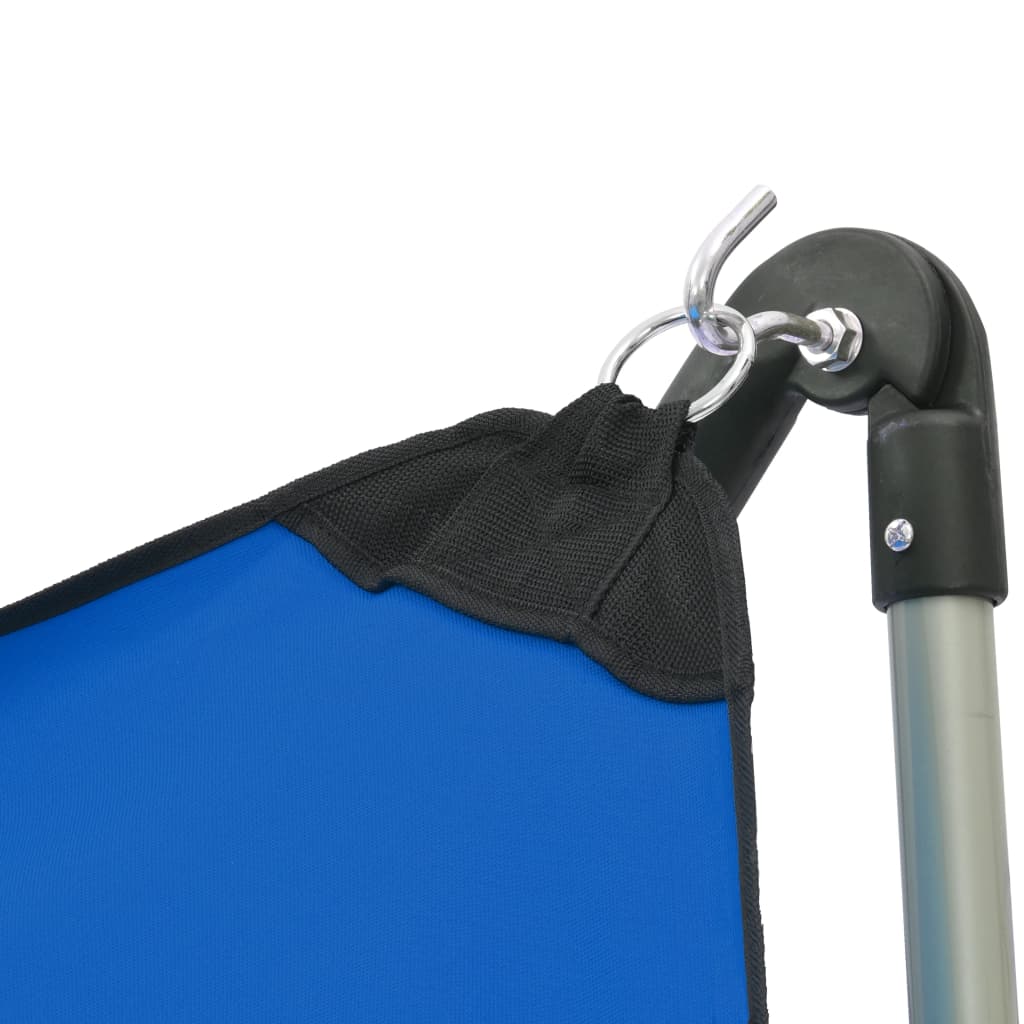 vidaXL Viseća ležaljka sa sklopivim stalkom plava