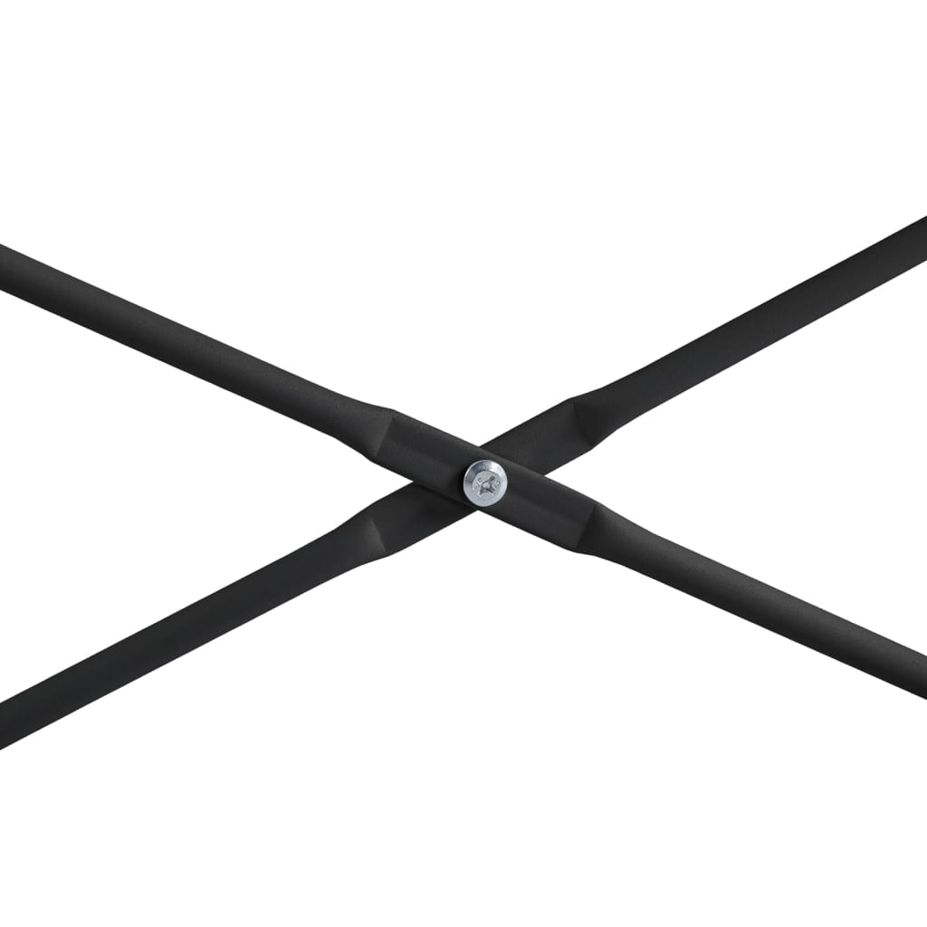 vidaXL Stol za računalo crni i boja hrasta 110x60x138 cm od iverice