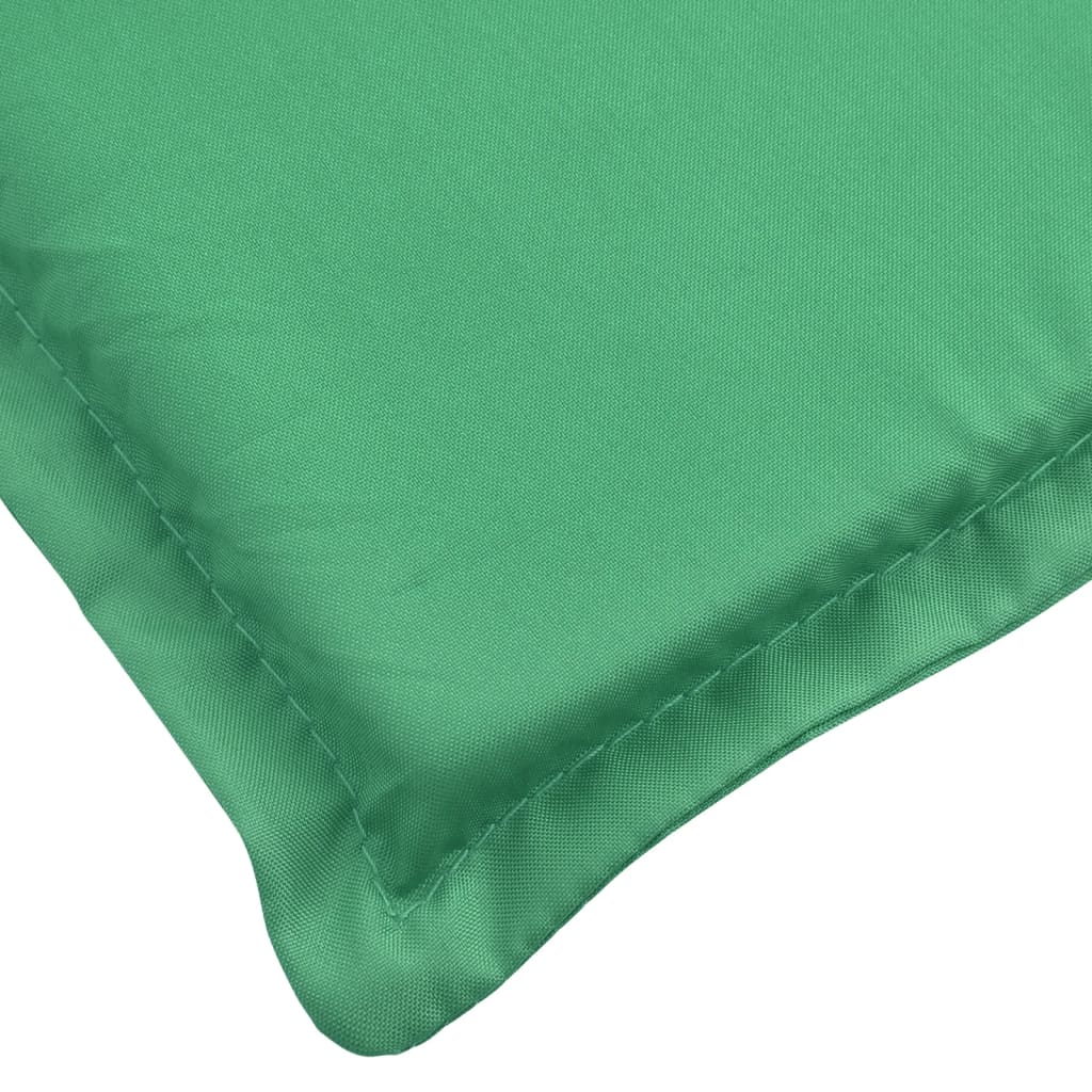 vidaXL Jastuk za ležaljku zeleni (75 + 105) x 50 x 3 cm