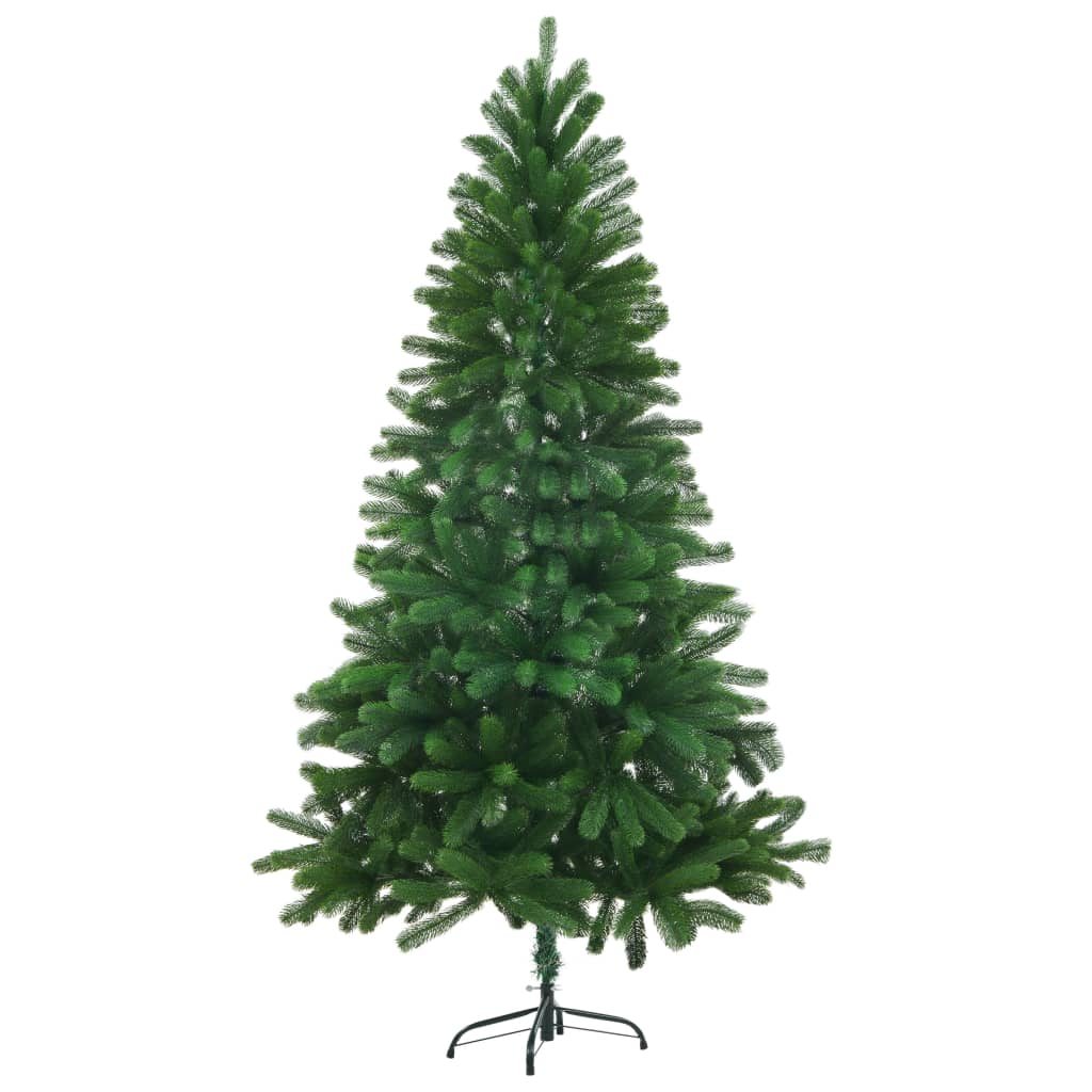 vidaXL Umjetno božićno drvce s realističnim iglicama 150 cm zeleno