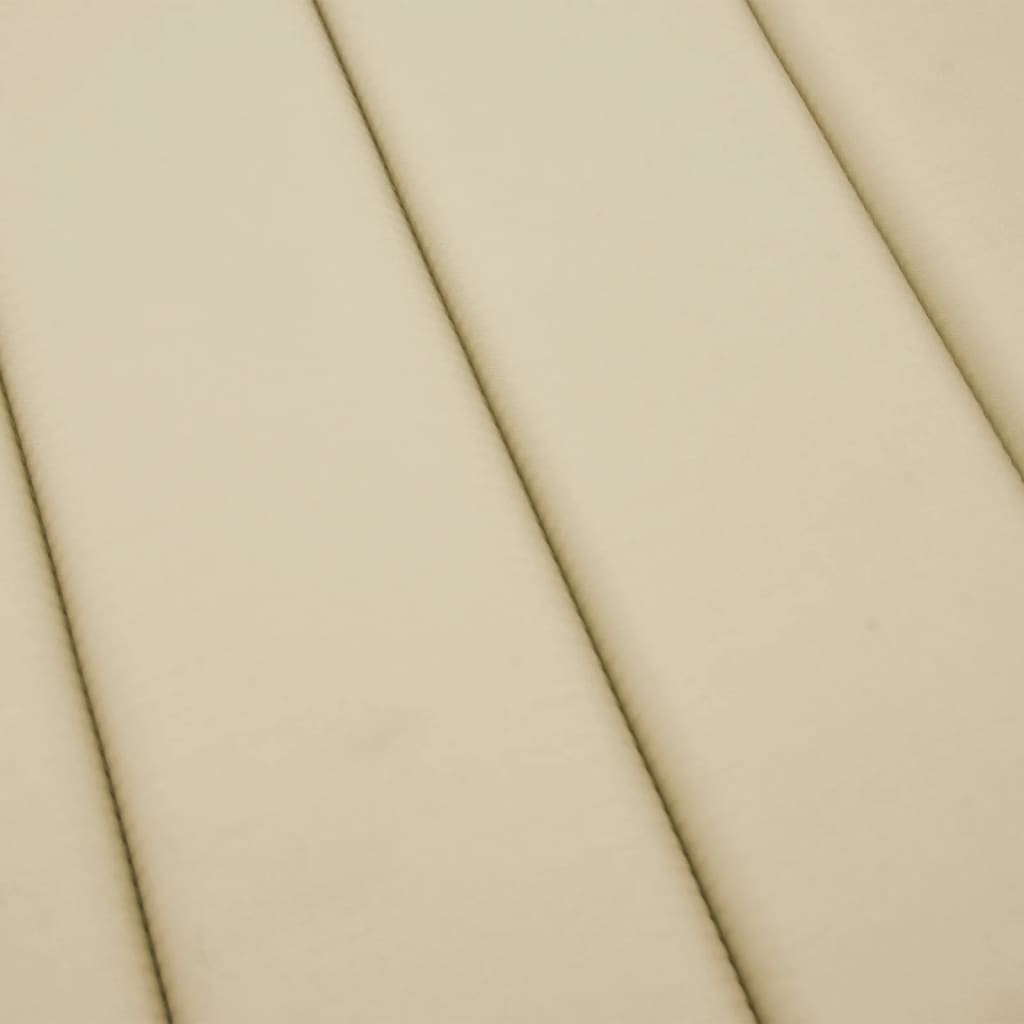 vidaXL Jastuk za ležaljku bež 186 x 58 x 3 cm od tkanine Oxford