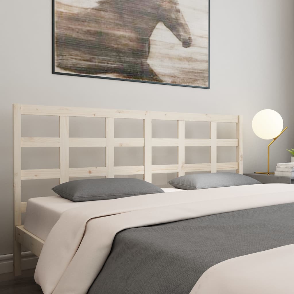 vidaXL Uzglavlje za krevet 185,5 x 4 x 100 cm od masivne borovine