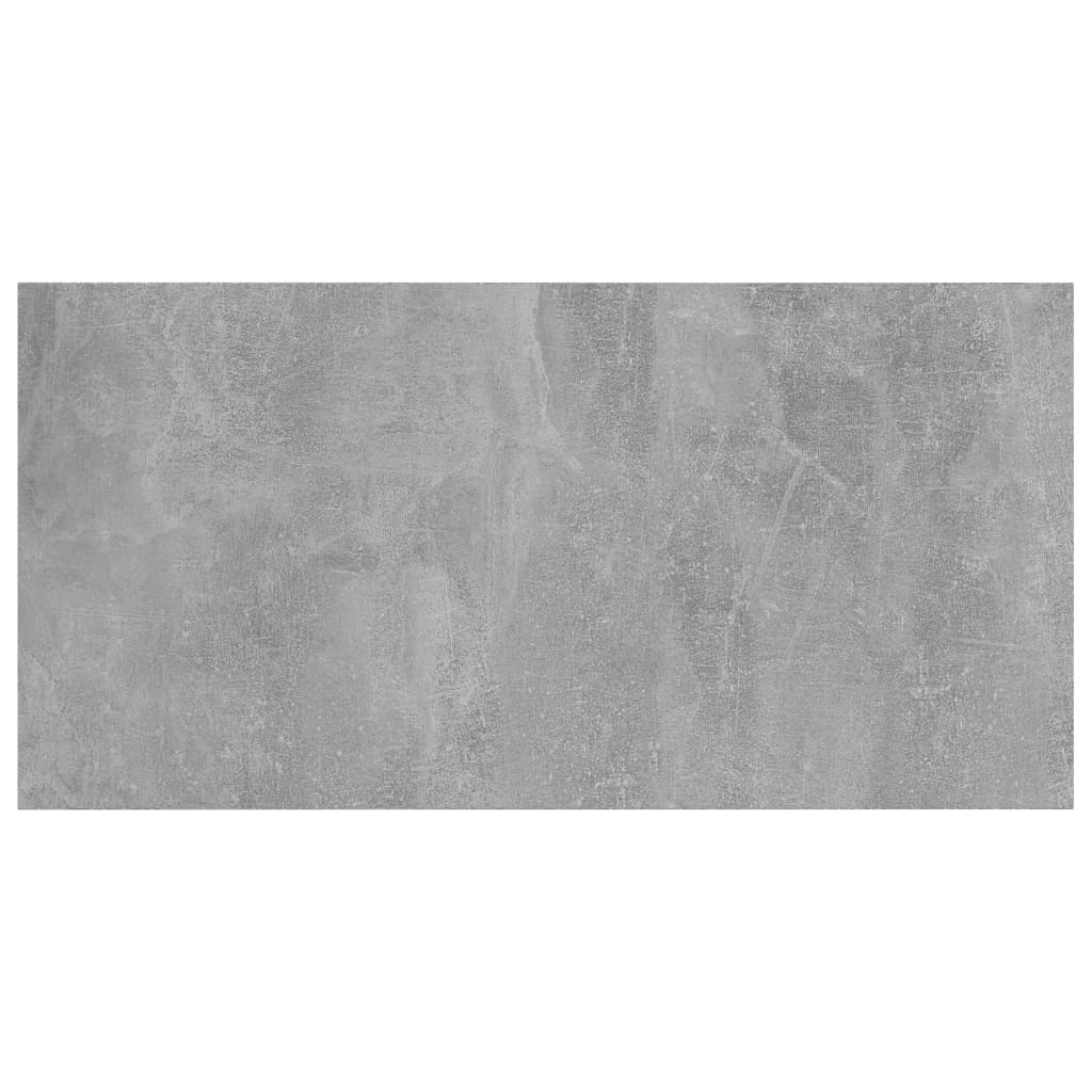 vidaXL Police za knjige 8 kom siva boja betona 80x40x1,5 cm od iverice