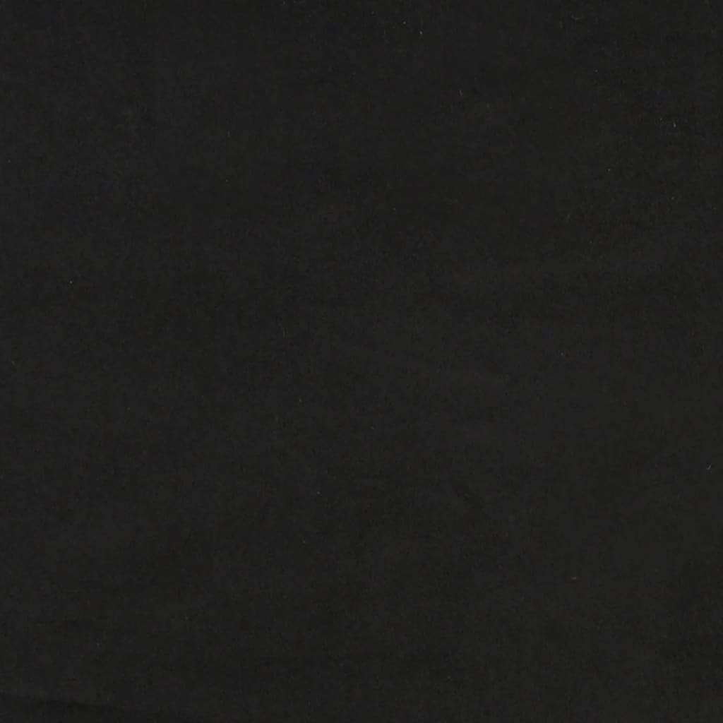vidaXL Kutna garnitura na razvlačenje crna 271x140x70 cm baršunasta