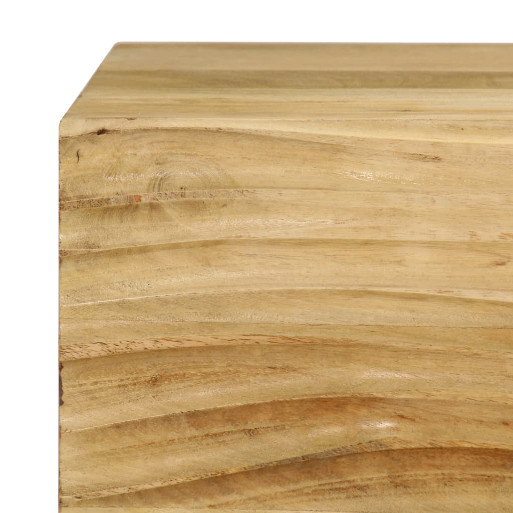 vidaXL Komoda od masivnog drva manga 118 x 30 x 70 cm