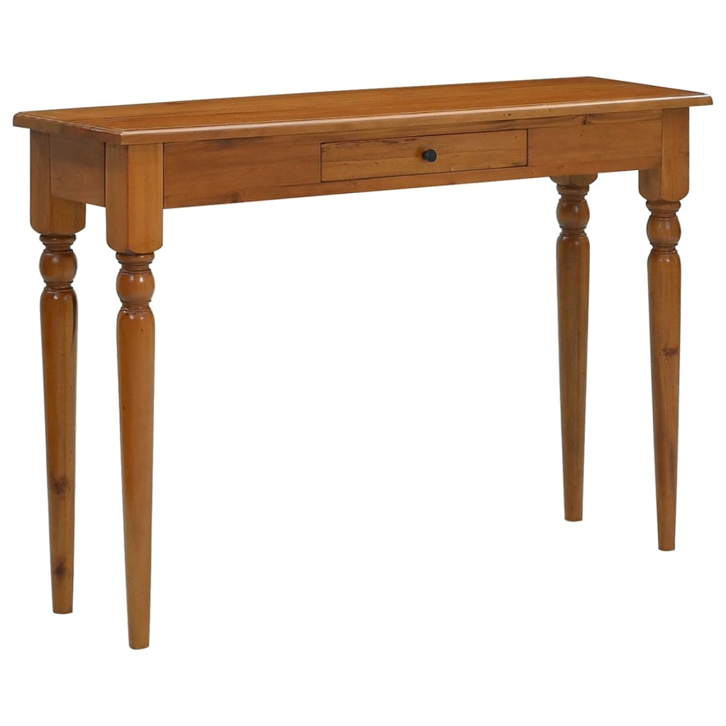 vidaXL Konzolni stol 110 x 30 x 75 cm od masivnog drva mahagonija