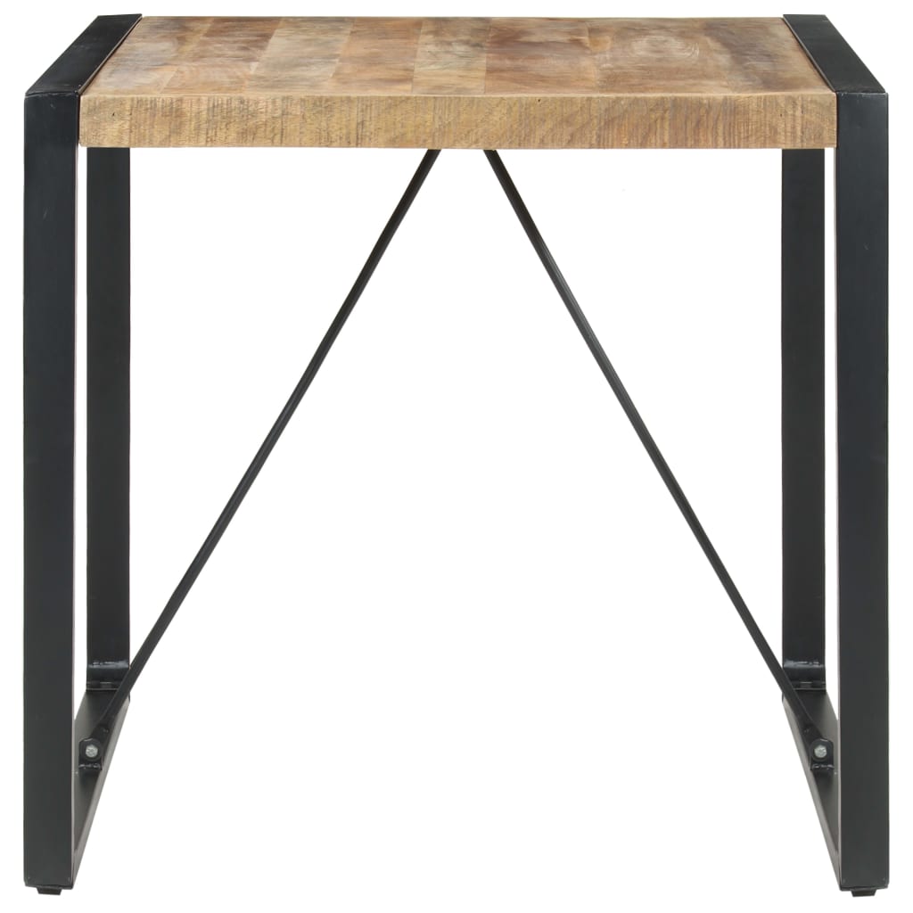 vidaXL Blagovaonski stol 80 x 80 x 75 cm od grubog drva manga