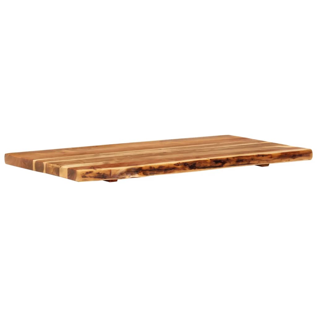 vidaXL Vrh za kupaonski ormarić od bagremovog drva 100x52x3,8 cm