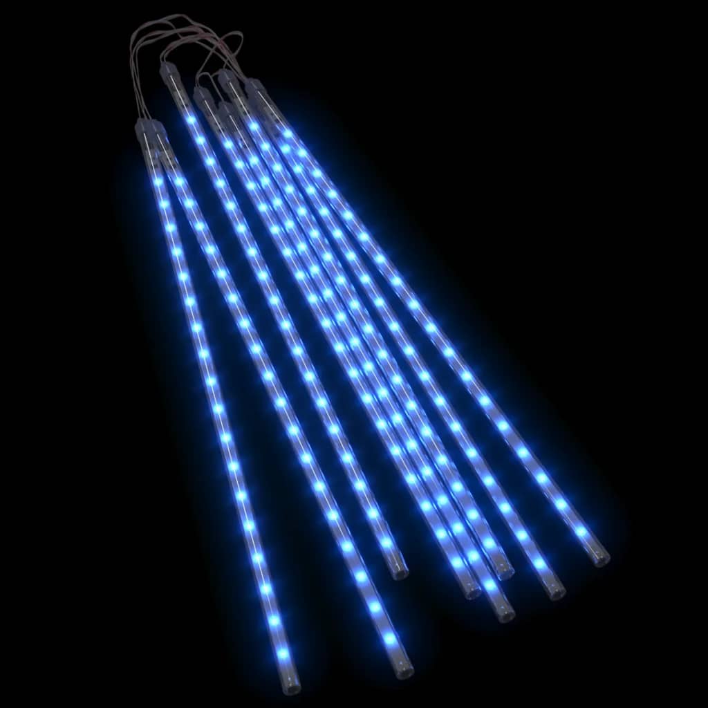 vidaXL Meteorska svjetla 8 kom 50 cm plava 288 LED žarulja