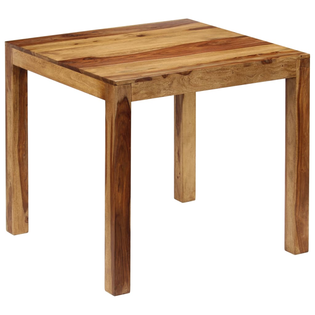 vidaXL Blagovaonski stol od masivnog drva šišama 82 x 80 x 76 cm