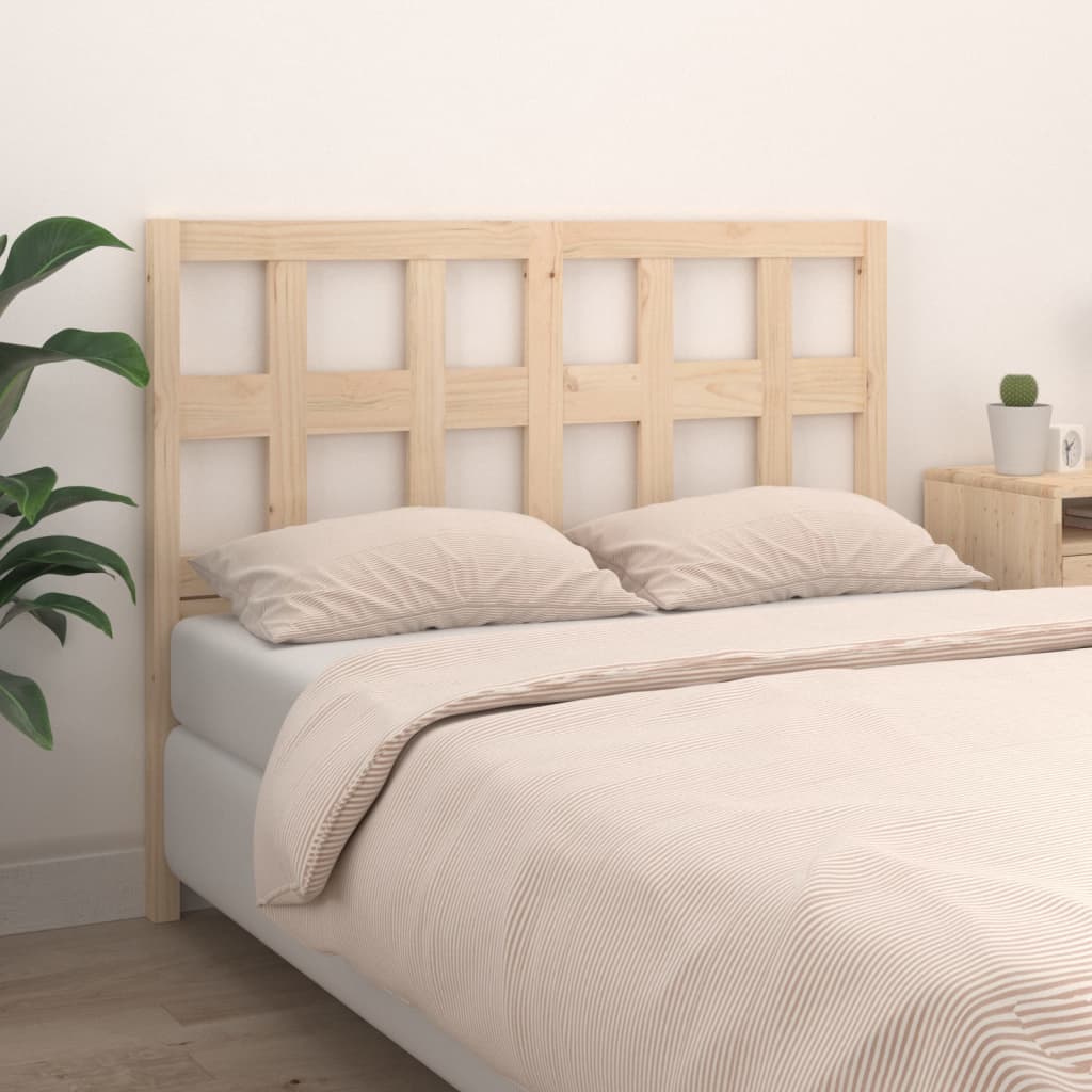 vidaXL Uzglavlje za krevet 145,5 x 4 x 100 cm od masivne borovine