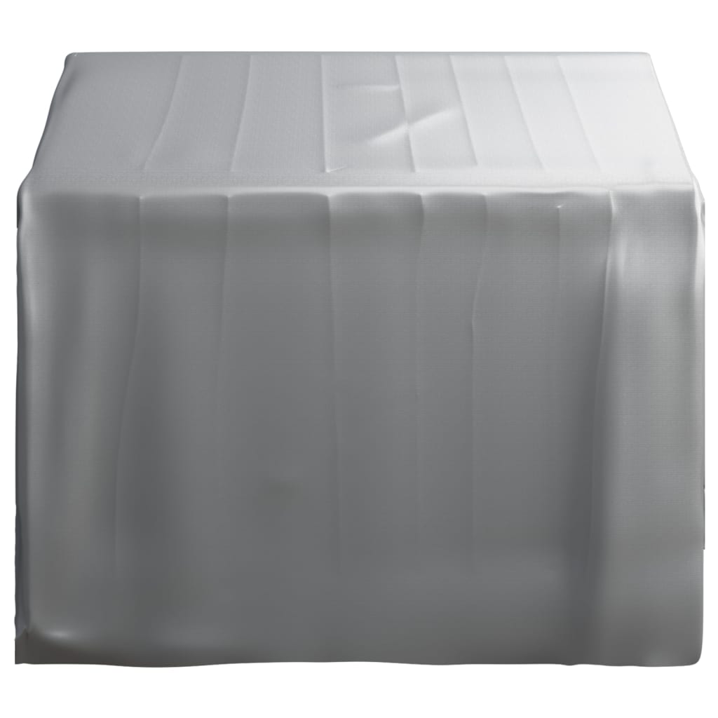 vidaXL Skladišni šator sivi 180 x 180 cm od pocinčanog čelika